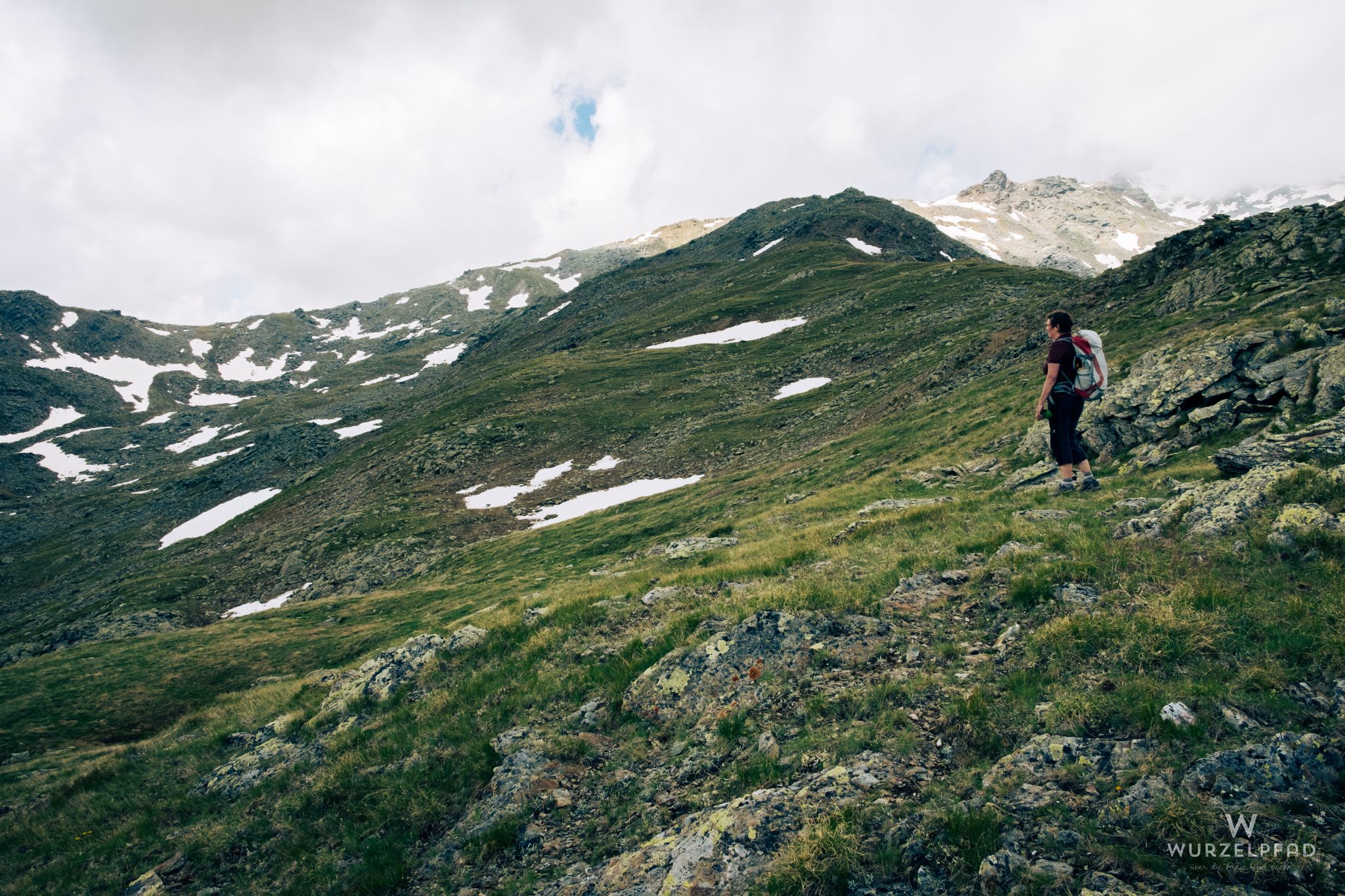 Grat in Richtung Hasenöhrl